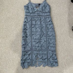 Bardot Dusty blue dress